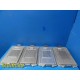 Lot of 04 V. Mueller Carefusion DINCD25LT Container LIDS Only ~ 35275