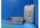 V. Mueller DINCD2-5LT Sterilization Container W/ Lid & Retention Plates ~ 35276