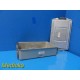 V. Mueller DINCD2-5LT Sterilization Container W/ Lid & Retention Plates ~ 35276