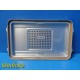 V. Mueller DINCD2-5LT Sterilization Container W/ Lid & Retention Plates ~ 35276