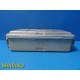 V. Mueller DINCD2-5LT Sterilization Container W/ Lid & Retention Plates ~ 35276