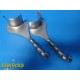 V. Mueller GL481 (Right) & GL482 (Left) De Lee Universal Retractor Set ~ 35606