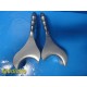 V. Mueller GL481 (Right) & GL482 (Left) De Lee Universal Retractor Set ~ 35606