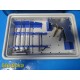 S&N Arthrocare OPUS Magnum AutoCuff System Instrumentation Set W/ Tray ~ 35620