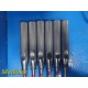 Codman SPO1137-40 SPO1137-39 & SPO1137-38 Angled Ring Cone Curettes Set ~ 35588