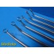 Codman SPO1137-40 SPO1137-39 & SPO1137-38 Angled Ring Cone Curettes Set ~ 35588