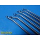 Codman SPO1137-40 SPO1137-39 & SPO1137-38 Angled Ring Cone Curettes Set ~ 35588