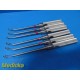 Codman SPO1137-40 SPO1137-39 & SPO1137-38 Angled Ring Cone Curettes Set ~ 35588