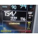 2013 GE Dash 4000 Patient Monitor (TEMP/CO, SpO2, ECG, NBP, CO2) W/ Leads ~35345