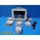 Philips Intellivue MP50 Patient Monitor (MASIMO SPO2) W/ Leads & Modules ~ 35331