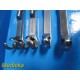 4X Zimmer 3206 (2x1 Jaw, OL 7") & 3208 (1X1 Jaw OL 8") Lambert Bone clamps~35650