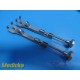 4X Zimmer 3206 (2x1 Jaw, OL 7") & 3208 (1X1 Jaw OL 8") Lambert Bone clamps~35650