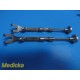 4X Zimmer 3206 (2x1 Jaw, OL 7") & 3208 (1X1 Jaw OL 8") Lambert Bone clamps~35650