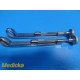 4X Zimmer 3206 (2x1 Jaw, OL 7") & 3208 (1X1 Jaw OL 8") Lambert Bone clamps~35650