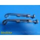 4X Zimmer 3206 (2x1 Jaw, OL 7") & 3208 (1X1 Jaw OL 8") Lambert Bone clamps~35650