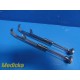 4X Zimmer 3206 (2x1 Jaw, OL 7") & 3208 (1X1 Jaw OL 8") Lambert Bone clamps~35650
