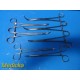 7X Codman V. Mueller Mayo-Gyon Kidney Hysterotomy & Hemostatic Forceps ~ 35647