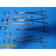 7X Codman V. Mueller Mayo-Gyon Kidney Hysterotomy & Hemostatic Forceps ~ 35647