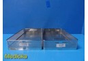 2X V. Mueller C. Fusion Instrument Basket (Tray) 16.5" x 10.75" x 3.25" ~ 35297