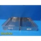 2X V. Mueller C. Fusion Instrument Basket (Tray) 16.5" x 10.75" x 3.25" ~ 35297