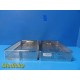 2X V. Mueller C. Fusion Instrument Basket (Tray) 16.5" x 10.75" x 3.25" ~ 35297