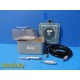 Zimmer Hall Surgical 5053-12 Micro 100 Oscillating Saw W/ Hose,Driver,Case~35299