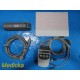 GE Mac 5500HD ECG Machine W/ CAM-14 Module,IF Cable,Trolley,Battery,Server~35670