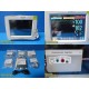 Philips Intellivue MP30 Patient Monitor W/ M3001A MMS Module & NEW Leads ~ 35372