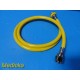 Accuflex Medical Air Conductive Hose W/ Fittings | Yellow | 4-ft Long ~ 35377