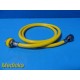 Accuflex Medical Air Conductive Hose W/ Fittings | Yellow | 4-ft Long ~ 35377