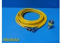 Accuflex 02899 Medical Air Conductive Hose W/ Fittings Yellow 15 Feet ~ 35380