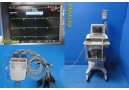 2016 GE Mac 5500 HD ECG Machine W/ CAM-HD Module, IF Cable,Trolley &Server~35663