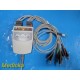 2016 GE Mac 5500 HD ECG Machine W/ CAM-HD Module, IF Cable,Trolley &Server~35663