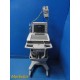 2018 GE Mac 5500HD ECG Machine W/ CAM-14 Module, Leads, Trolley & Server ~35352