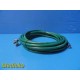 Ohio Medical Conductive Hose Oxygen (O2) W/ Fittings | Green | 30-feet ~ 35355