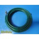 Ohio Medical Conductive Hose Oxygen (O2) W/ Fittings | Green | 30-feet ~ 35355