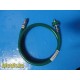 Amvex HS-03UO-M4OMC4 Conductive Hose Oxygen (O2) W/ Fittings Green 3-ft ~35356