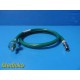 Amvex HS-03UO-M4OMC4 Conductive Hose Oxygen (O2) W/ Fittings Green 3-ft ~35356