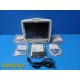 2012 GE Dash 5000 Monitor (CO2/NBP/ECG/SpO2/Temp) W/ NEW Patient Leads ~ 35347A