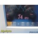 Philips Intellivue MP50 Patient Monitor W/ Leads & MMS/IBP/Print Modules ~ 35348