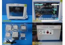 2010 Philips Intellivue MP30 Patient Monitor W/ MMS Module & NEW Leads ~ 35383