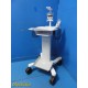 Hillrom Welch Allyn 105341 Ergonomic Device (Monitors/ECG) Cart W/ Shelf ~ 35387
