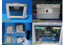 Philips Intellivue MP20 Monitor Ref M8001A W/ MMS Module, Leads & Antenna ~35393