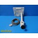 Olympus Scopeguide MAJ-1868 Receiver Dish W/ IF Cable, Arm, Rolling Stand ~35395