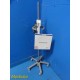 Olympus Scopeguide MAJ-1868 Receiver Dish W/ IF Cable, Arm, Rolling Stand ~35395