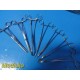 Codman V Muller SKLAR Scanlan Assorted CROSS Speciality Surgery Forceps ~35700