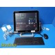 Spacelabs 91393 Xprezzon Monitor W/ PSU, Command & Print Modules, Leads ~ 35396
