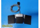 Philips iU22/iE33 Ultrasound Foot Switch 3300-0355-01 Rev D Tripple Pedal~35400
