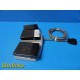 Philips iU22/iE33 Ultrasound Foot Switch 3300-0355-01 Rev D Tripple Pedal~35400