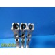 Lot of 3 Smith & Nephew Dyonics 3.4 Suction Punch Handles No Inserts ~ 35707